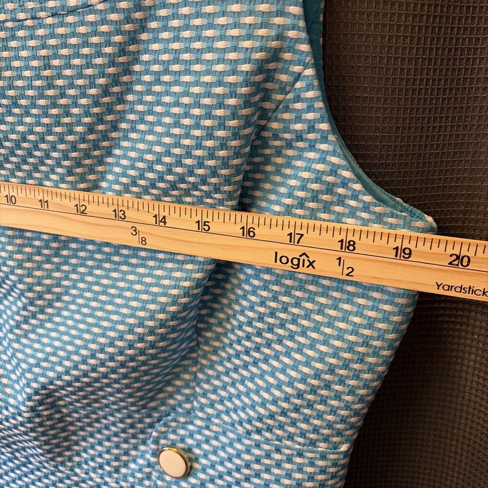 Chelsea Rose Women's Dress Size 12 Blue/White - Picture 3 of 7